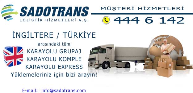 ingiltere parsiyel tir navlunu